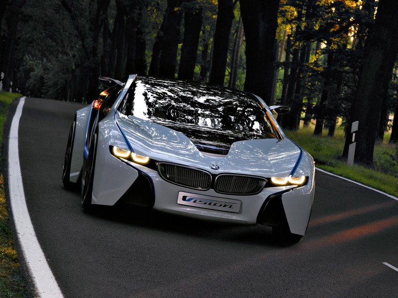car, BMW, BMW i8, BMW Vision