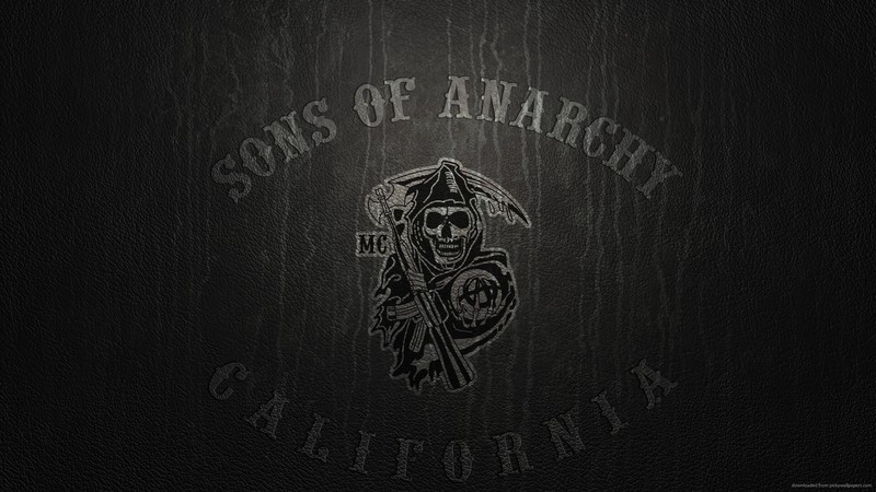 Sons Of Anarchy, TV, tv series, monochrome, leather