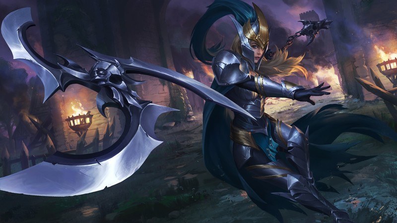 artwork, fantasy girl, fantasy art, blades