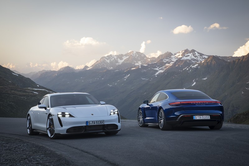 Porsche, Taycan, electric car