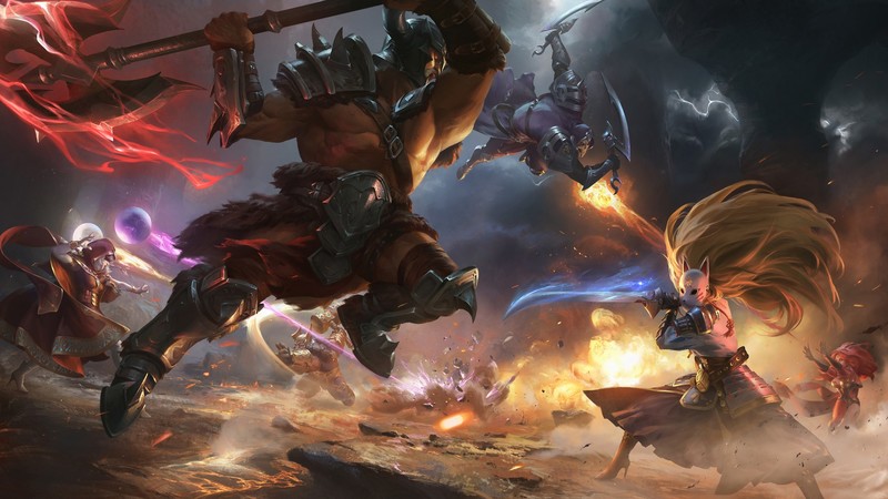 artwork, battle, fantasy art