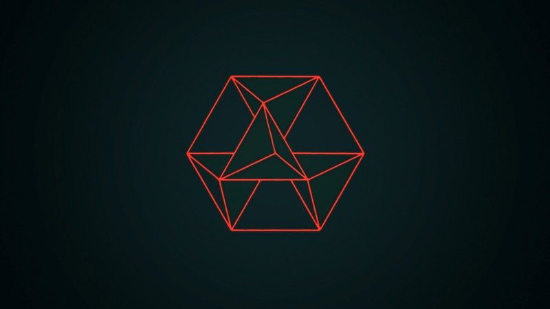 geometric figures, geometry, polygon art