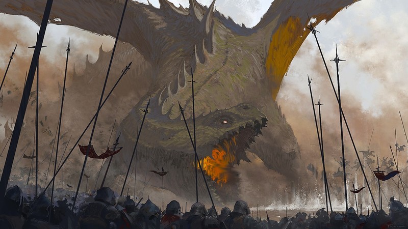 artwork, dragon, fantasy art, creature