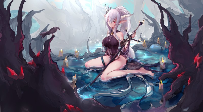 anime, anime girls, digital art, artwork, portrait, 2D, Arknights