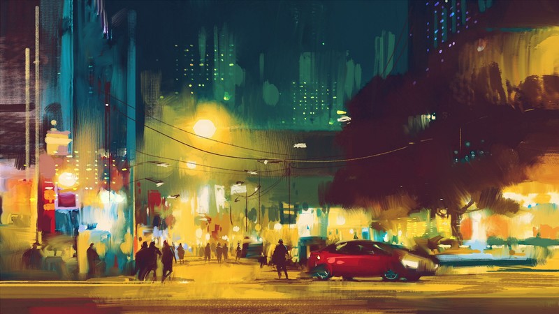 cityscape, city, architecture, street, urban, road, digital art, science fiction, concept art, artwork, futuristic, fantasy art, fan art, 3D, CGI, vehicle