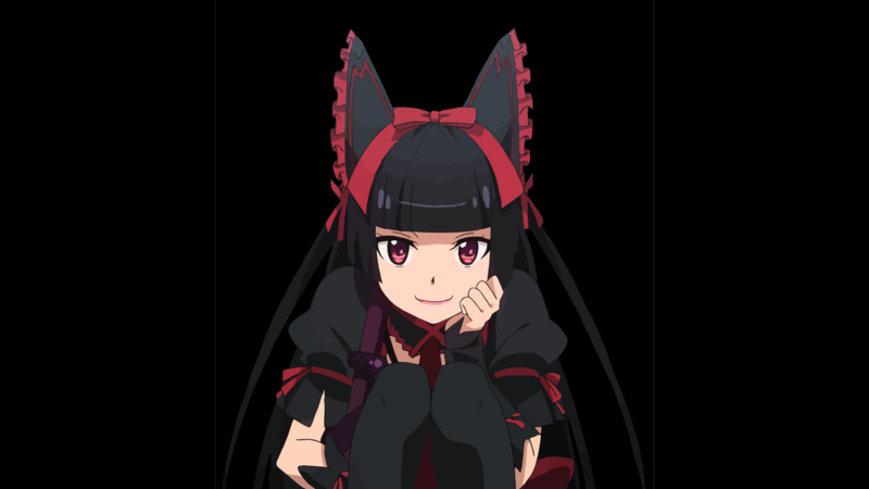 Rory Mercury, Gate: Jieitai Kanochi nite Kaku Tatakaeri, anime girls