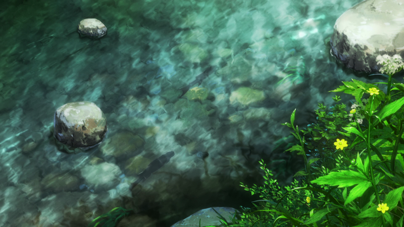 Non Non Biyori, nature, river, water