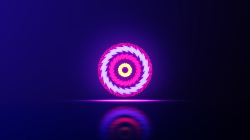 neon, sphere, Plexus, colorful, red, blue, purple, glowing