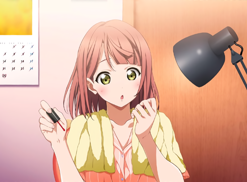 Love Live!, anime girls, anime, lamp, green eyes, calendar