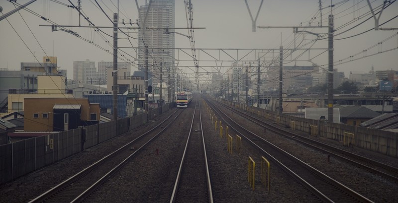 Japan, Tokyo, train