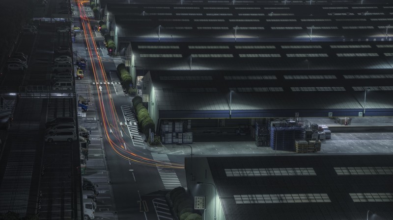 Japan, Tokyo, Asia, street, long exposure