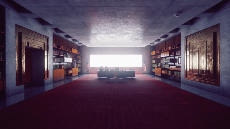 Control, architecture, PC gaming, screen shot