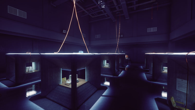 Control, architecture, PC gaming, screen shot