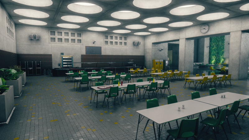 Control, architecture, screen shot, video games