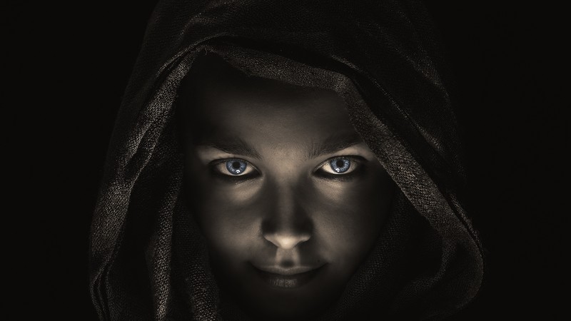 women, people, dark, Photoshop, photography, eyes