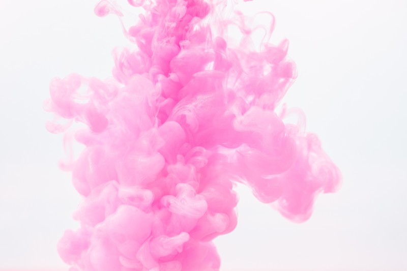 pink, white, abstract, smoke, colored smoke
