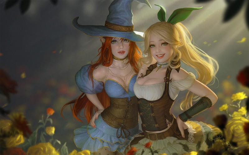 Ina Wong, artwork, fantasy art, fantasy girl
