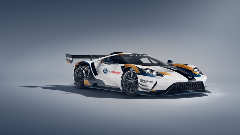 car, 2017 Ford GT, 2017 (Year), vehicle, white cars, supercars, simple background