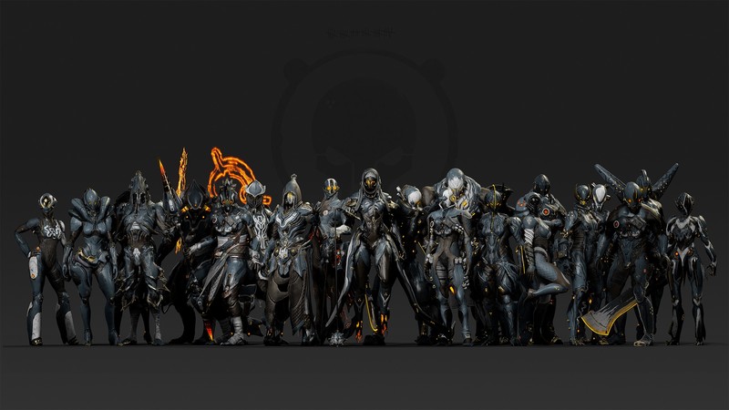 Warframe, Graxx Skins, Faven, video game characters, video game art