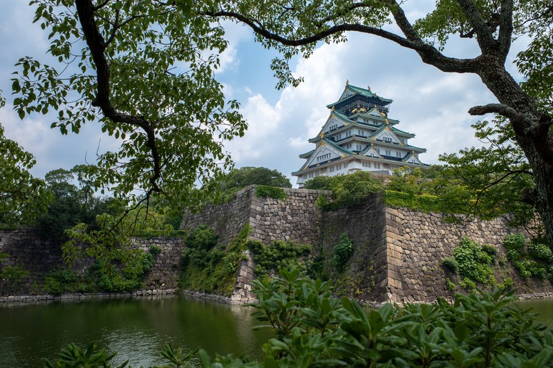 Japan, Osaka Castle, Osaka, Asian architecture