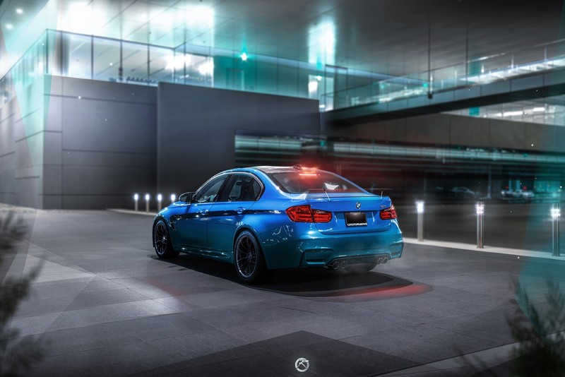 car, vehicle, blue cars, BMW, render, digital art, BMW M3, BMW F80/F82/F83, BMW 3 Series