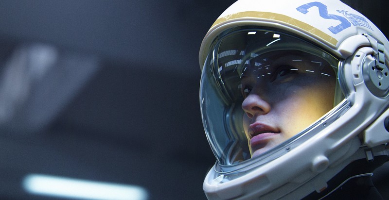 3d design, science fiction, helmet, women, astronaut
