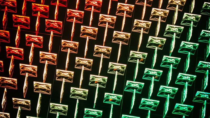 backlight, lighting, gradient, texture, colorful, 4k