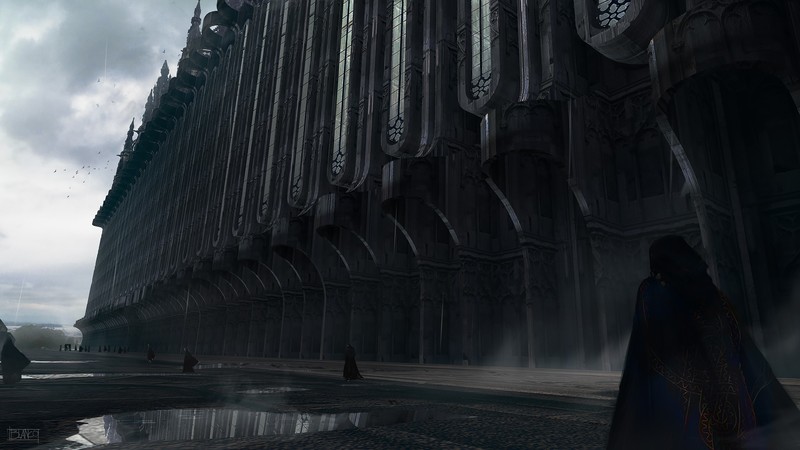 3d design, fantasy art, building, concept art, illustration, Pedro Blanco