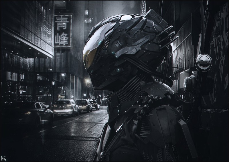 3d design, science fiction, cyberpunk