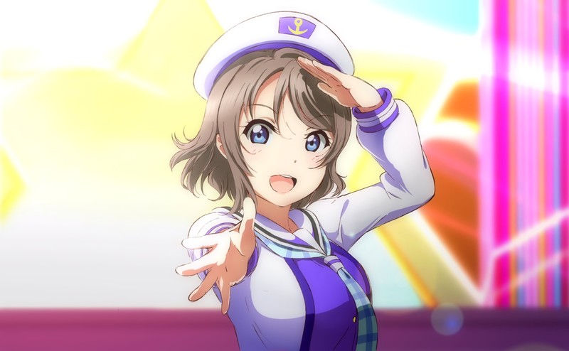 Love Live! Sunshine, Watanabe You, anime, anime girls