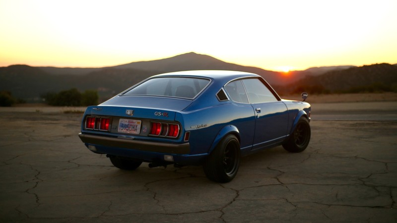 Mitsubishi Galant, Japanese cars, car, sunset