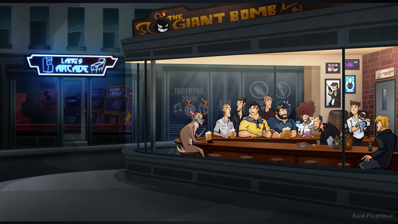 Giantbomb, Tested, Edward Hopper, Nighthawks