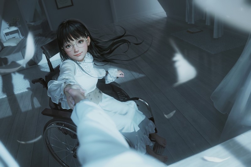 Rui Li, anime girls, artwork, anime