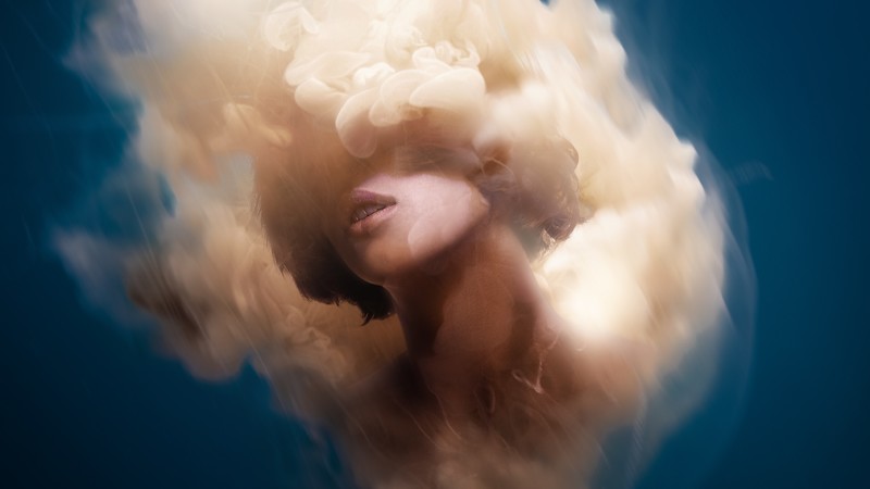 digital, digital art, artwork, illustration, drawing, digital painting, women, fantasy girl, faceless, lips, lipstick, smoke, fantasy art, photo manipulation, Photoshop, character design