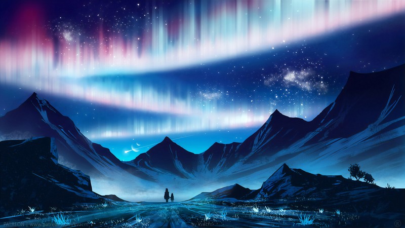 Night Sky Concept Art