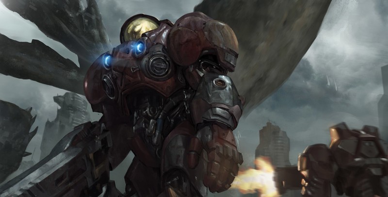 StarCraft, video game art, ArtStation, PC gaming