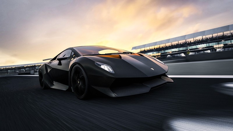 render, car, supercars, vehicle, digital art, black cars, Lamborghini, Lamborghini Aventador