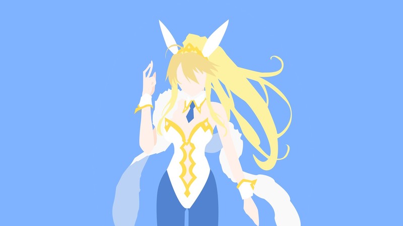 Fate Series, Fate/Grand Order, FGO, Artoria Pendragon (Lancer), Artoria Pendragon, minimalism, artwork