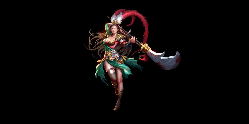 simple background, fantasy girl, artwork, fantasy art