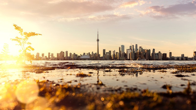 photography, clouds, Toronto, building