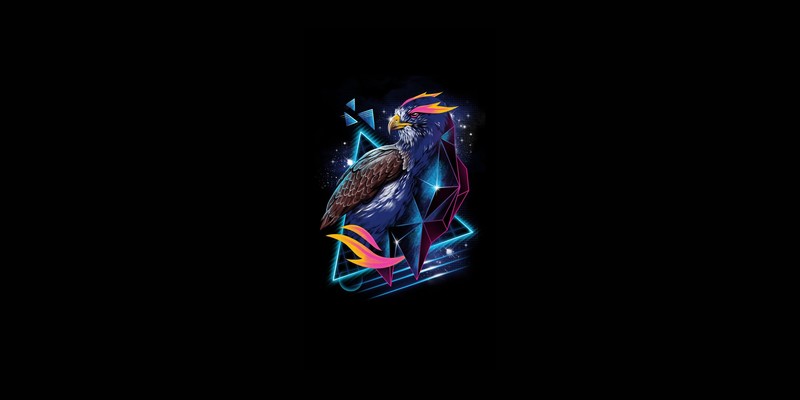 minimalism, simple background, black background, animals, artwork, birds