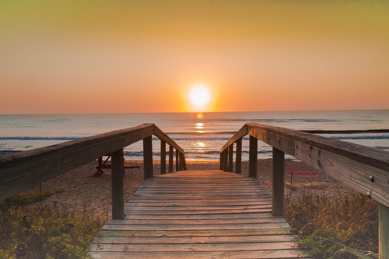 photography, sunlight, Sun, beach, sea, horizon, clear sky, nature, waves, landscape