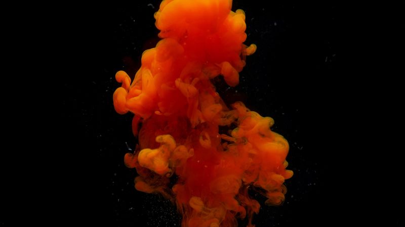 liquid, clot, color, dark, red, black, 4k
