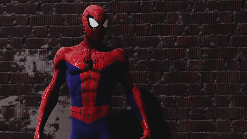 Spider-Man, superhero, 3d design