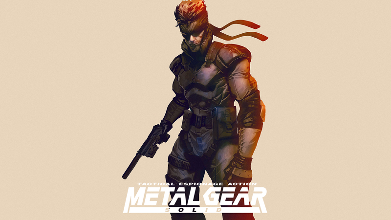 video games, Metal Gear Solid, Solid Snake