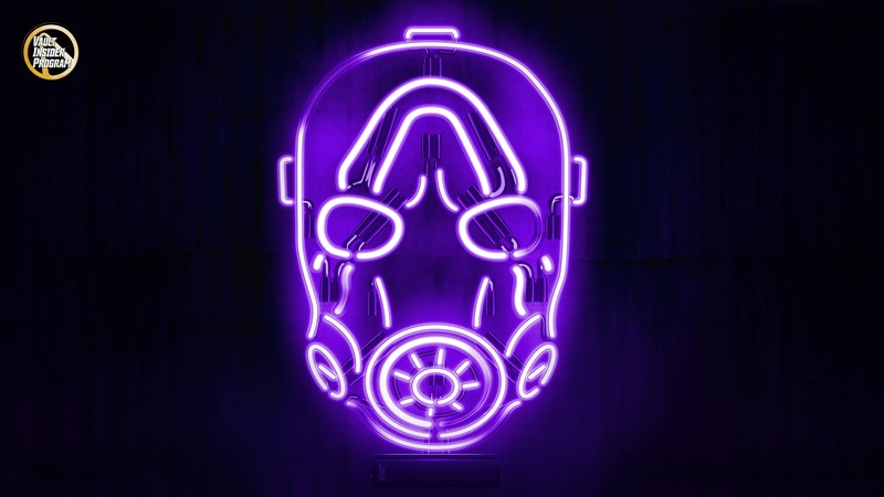 Borderlands 3, Vault Insider Program, neon, purple
