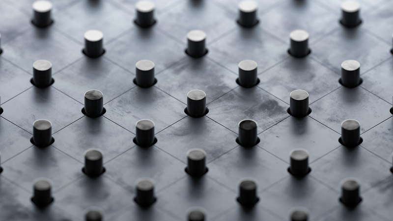 metal, texture, Brutalism, pattern, macro, square, gray
