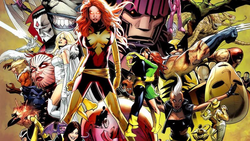 Marvel Comics, X-Men, Archangel (Marvel Comics), Iceman, Sabretooth, Beast (Henry McCoy), Hope Summers, Emma Frost, Havok, Lockheed (Marvel Comics), Phoenix (Marvel Comics), Sentinel, Mister Sinister, Apocalypse (character), Cyclops, Forge (Marvel Comics), Charles Xavier, Nimrod, Sauron (Marvel Comics), Wolverine, Storm (character), Brood, Juggernaut (Marvel Comics), Nightcrawler, colossus, Kitty Pryde