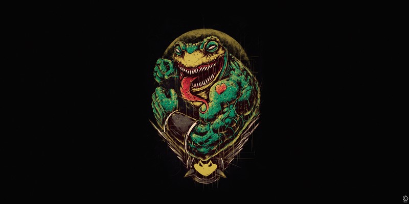 minimalism, Battletoads, artwork, simple background