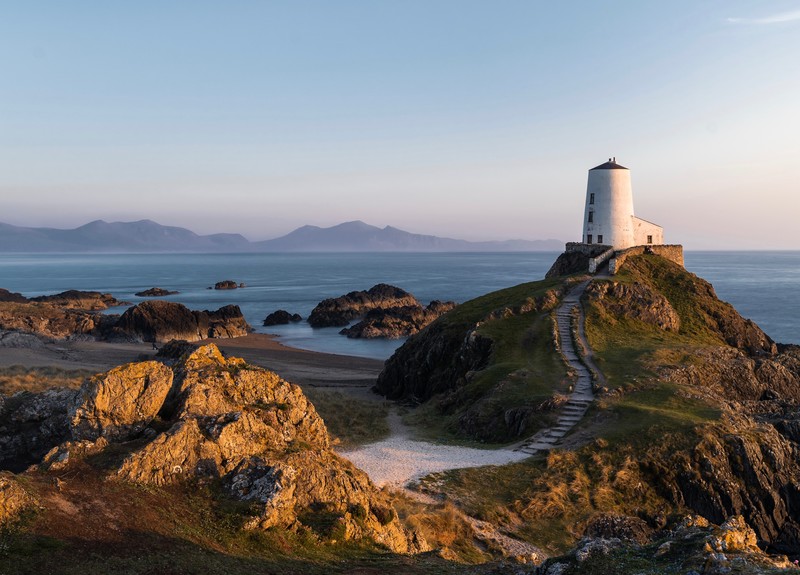lighthouse, coast, nature, landscape